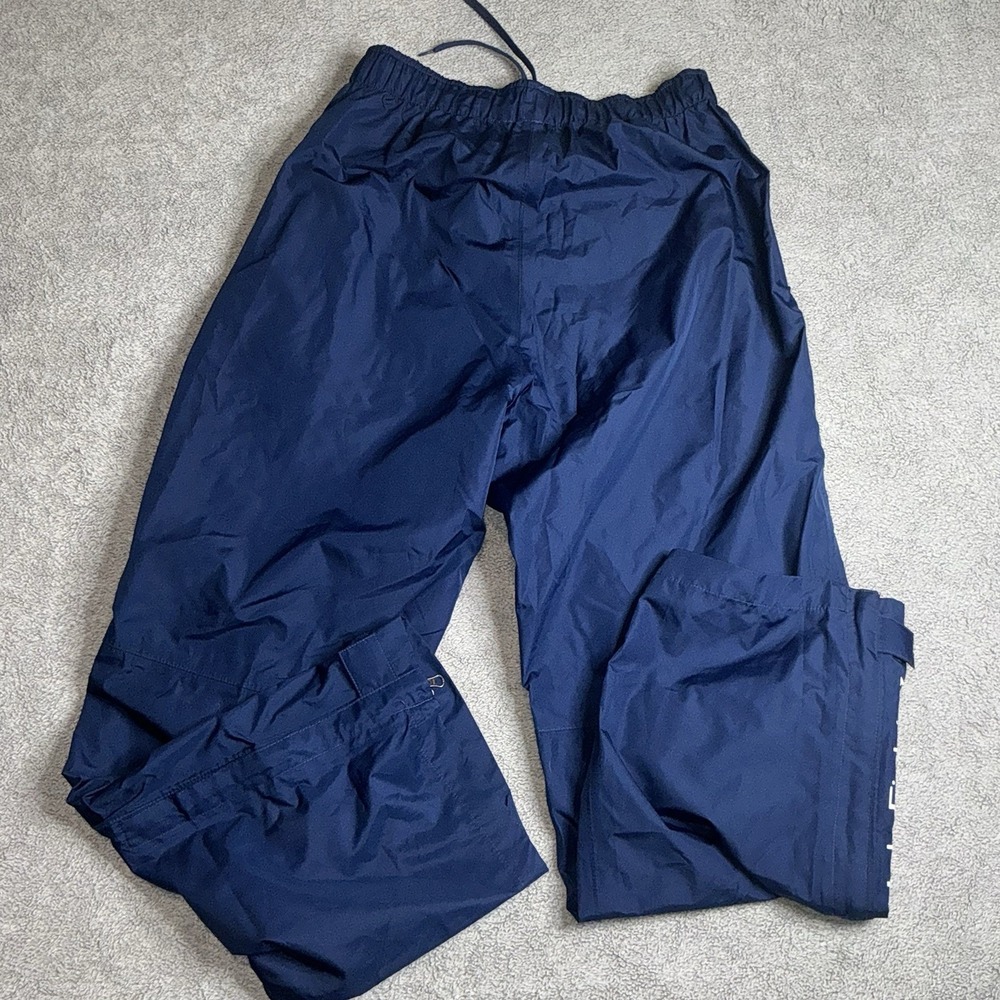 HUK Fishing Rain Pants Mens 28 x 29 Blue Performance Outdoor Packable - Picture 5 of 7
